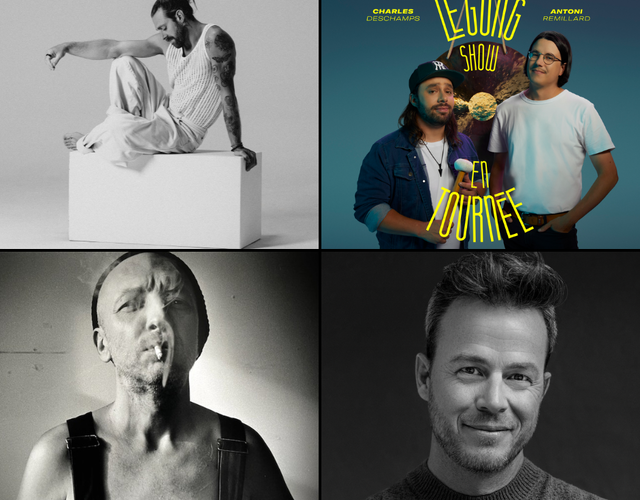Roy, Adamus, Morissette et Le Gong Show chez TRAM en 2025